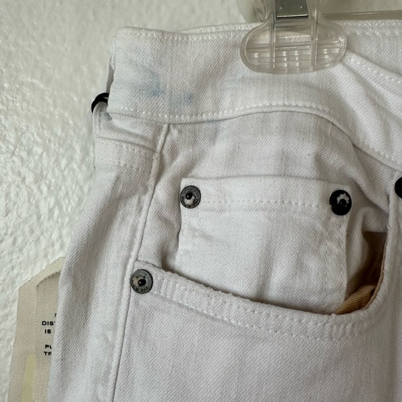 RAG & BONE Dre Capri White Size 30 BNWT - Picture 11 of 11